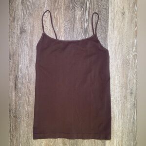 Women's Brown Stretchy Cami